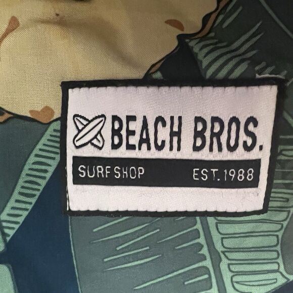 Beach Bros‎ Mens Swim Trunks Floral Medium - Picture 4 of 8